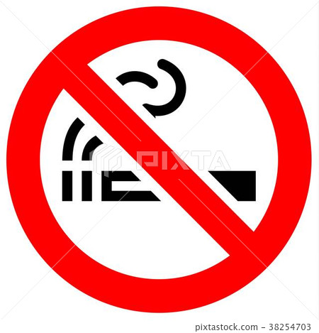 Prohibition red sign Prohibition red sign 38254703