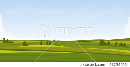 Rural summer landscape Rural summer landscape 38254953
