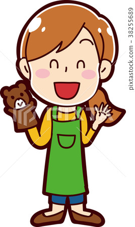 托兒所老師的例證材料 托兒所老師的例證材料 38255689