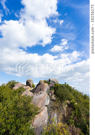 白石島自然紀念物！ ！ Armor Rock（岡山縣Ka岡市）*照片的位置信息在作品的評論部分中提供 38256275
