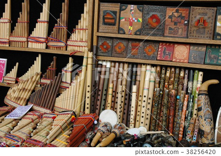 Sacred Valley, Pisac village, ethnic instruments Sacred Valley, Pisac village, ethnic instruments 38256420