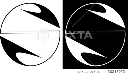 abstraction circle isolated and against a dark abstraction circle isolated and against a dark 38258053