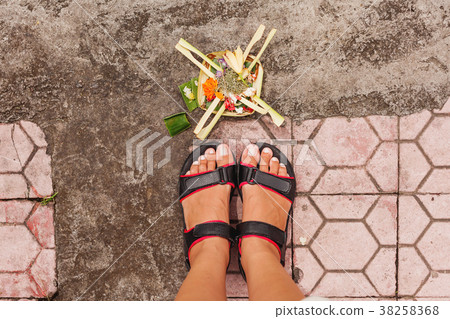 traditional offerings to gods, Bali, Indonesia traditional offerings to gods, Bali, Indonesia 38258368