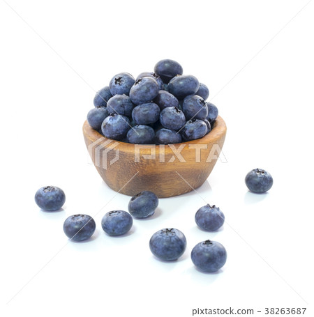 blueberries isolated on white background. 38263687