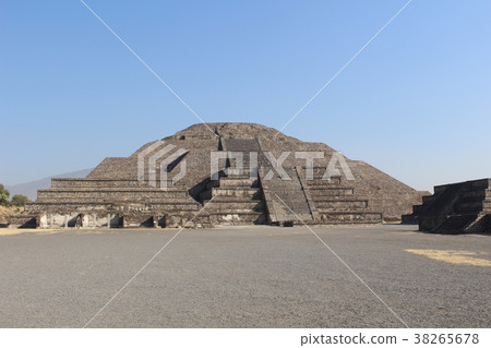 特奧蒂瓦坎的月亮世界遺產墨西哥金字塔 38265678