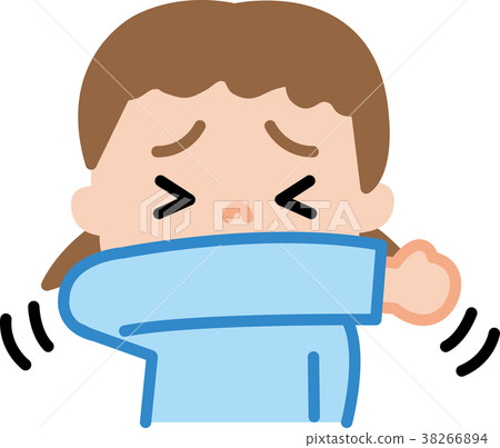 咳嗽兒童例證 咳嗽兒童例證 38266894