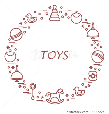 kids elements arranged in a circle kids elements arranged in a circle 38272249