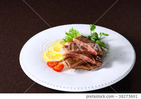 日本牛里脊牛排 38273601