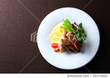 Japanese beef loin steak 38273603