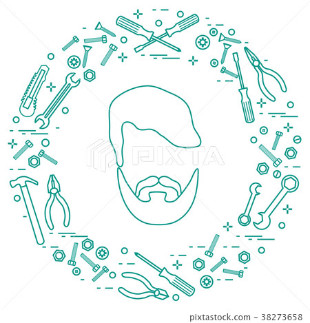 Male and different tools for building, Male and different tools for building, 38273658