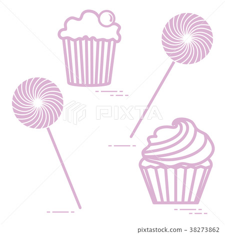 Lollipops and cakes Lollipops and cakes 38273862