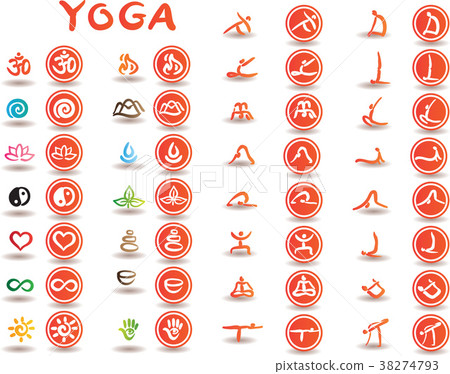 Yoga poses. 38274793