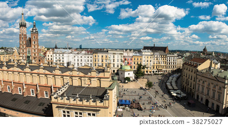 St. Mary's Church at Main Square, Krakow, Poland 38275027