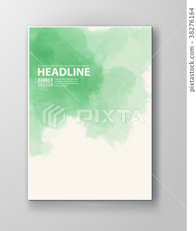 Watercolor design banner Watercolor design banner 38276164