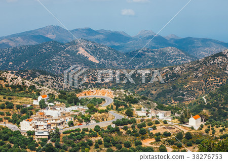village hidden in the mountains, Crete Island village hidden in the mountains, Crete Island 38276753