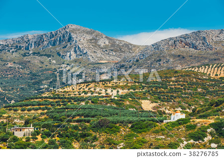 mountain landscape of Crete Island, Greece mountain landscape of Crete Island, Greece 38276785