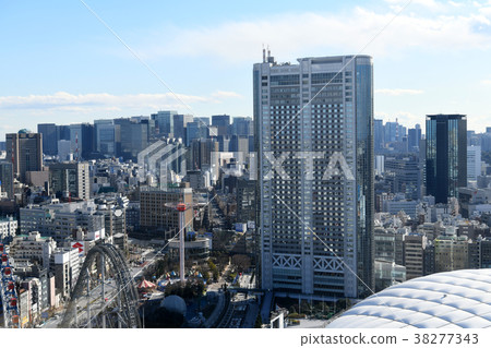 在日本觀看東京都市風景，大手町和丸之內地區 38277343