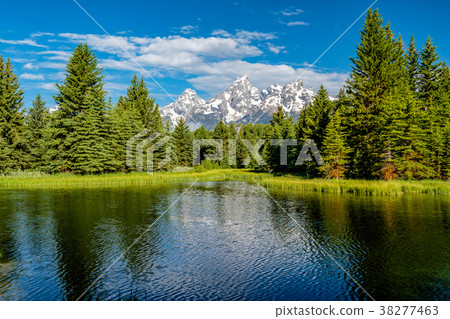 Mountains in Grand Teton National Park  38277463