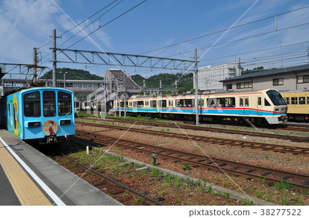Omi Railway Main Line Hikone Station 38277522