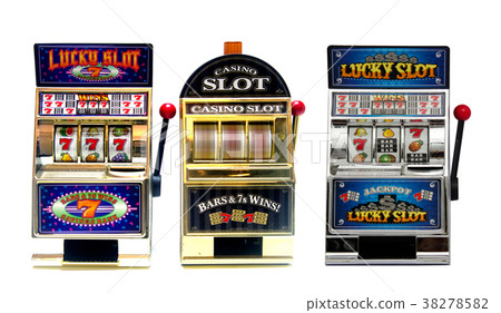 Images of winning on a slot machine