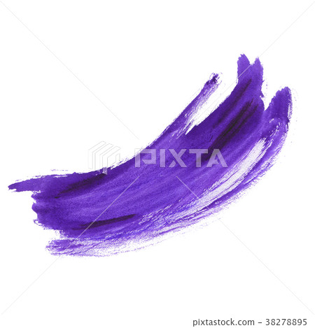 Watercolor ultra violet dry brushstroke Watercolor ultra violet dry brushstroke 38278895