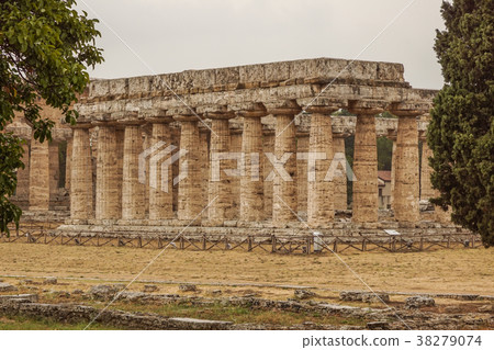 Italy,Cilento, archaeological site of Paestum, the 38279074