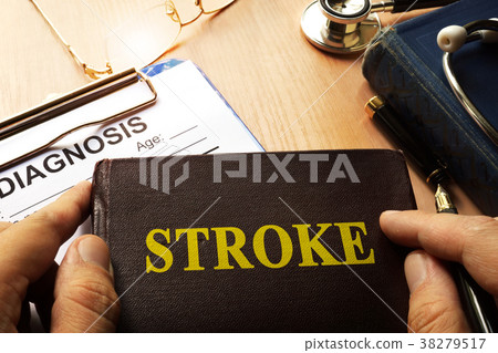 Book with name brain stroke disease.   38279517