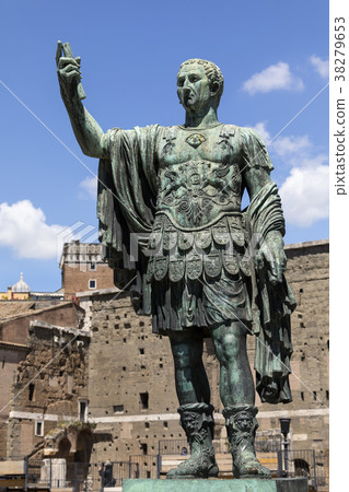 Statue of Trajan - Roman Forum - Rome - Italy 38279653