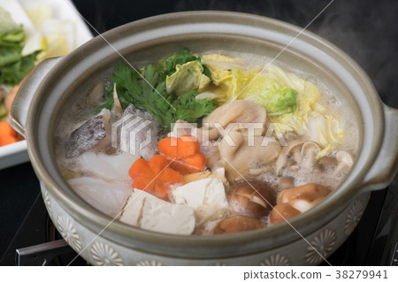 Cooker hot pot cooking vegetables Cooker hot pot cooking vegetables 38279941