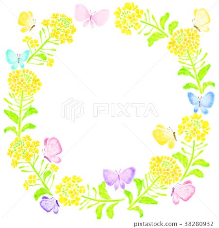 春天的花朵花圈 38280932