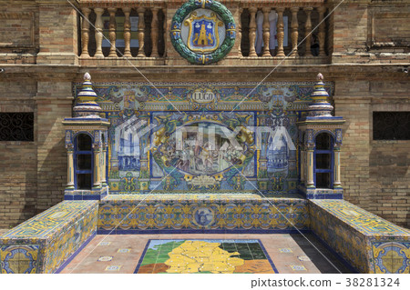 Plaza de Espana - Seville - Spain 38281324