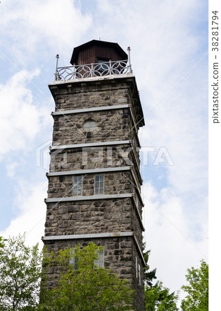 Pajndl lookout tower, Tisovsky Mount, Krusne hory Pajndl lookout tower, Tisovsky Mount, Krusne hory 38281794