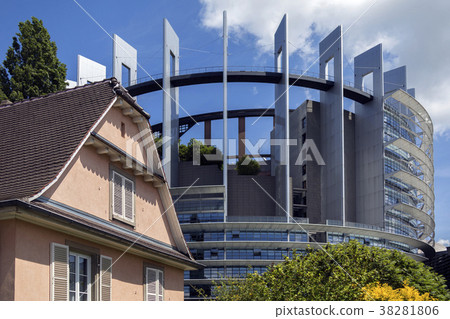 European Parliament Building - Strasbourg - France 38281806