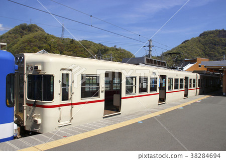 [FJ] Fujikyu Railway Type 1000 (Keio Line color vehicle/side) 38284694