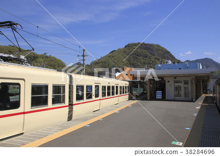 [FJ] Fujikyu Railway Type 1000 (Keio Line color vehicle/side) 38284696