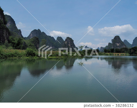 中國廣西名仕鄉，中國廣西壯族自治區 - 明城鄉 38286132