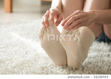 五指襪子冷日本女性 38286443