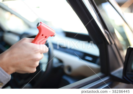 Escape (Emergency Runaway Hammer Danger Emergency Evacuation Emergency Driver Driver Body Parts No Face) 38286445