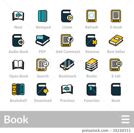 Outline icons thin flat design, modern line stroke Outline icons thin flat design, modern line stroke 38288551