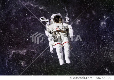 Astronaut in outer space.  38288990