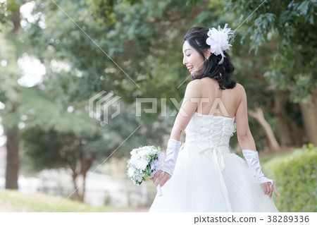 Wedding Dress Women Garden Wedding 38289336