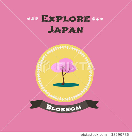 Travel to Japan concept illustration Travel to Japan concept illustration 38290786