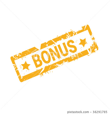 Bonus Sticker Rubber Ink Sign Shopping Stamp Icon Bonus Sticker Rubber Ink Sign Shopping Stamp Icon 38291785