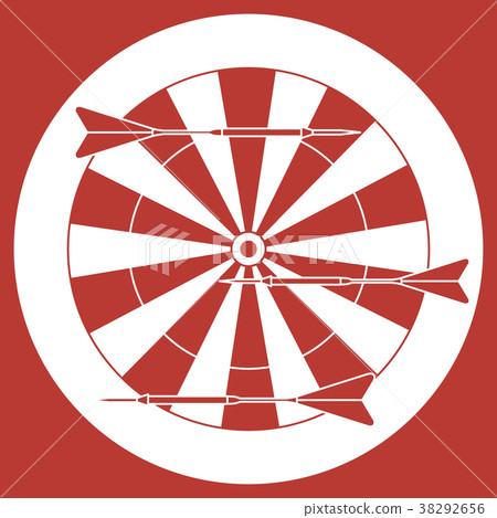 target and arrows for the darts Sports theme. target and arrows for the darts Sports theme. 38292656