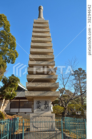 Shimousanakayama walk: Shonakayama hokkaetsu-ji ten triple pagoda 38294642