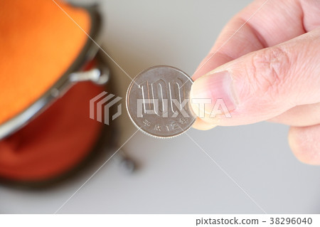 100 yen coin 38296040