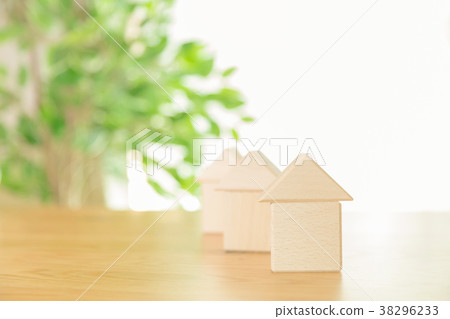 Real estate image Tsumiki Building blocks Model house detached house 38296233