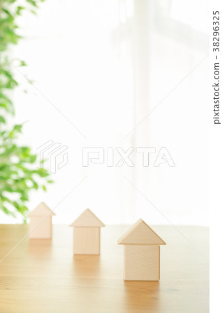 Real estate image Tsumiki Building blocks Model house detached house Real estate image Tsumiki Building blocks Model house detached house 38296325