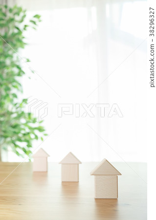 Real estate image Tsumiki Building blocks Model house detached house Real estate image Tsumiki Building blocks Model house detached house 38296327