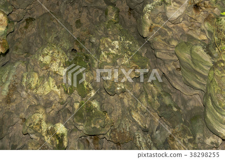 stone cave inside view 38298255